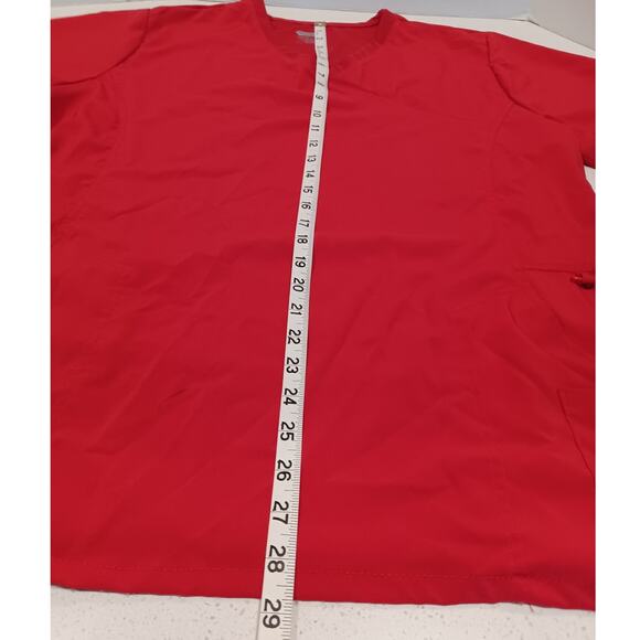 Scrubaid Uniform set Red Size 2XL Women's - Picture 5 of 11